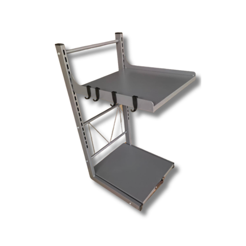 PULL OUT COUNTERTOP ADJUSTABLE RACK - 2 TIER