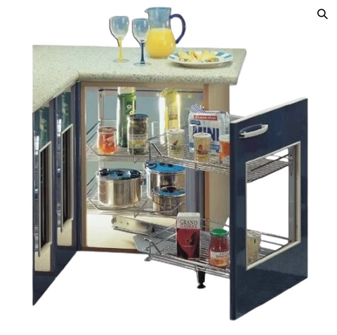 M6011 MAGIC CORNER BASKET WITH SOFT-CLOSE