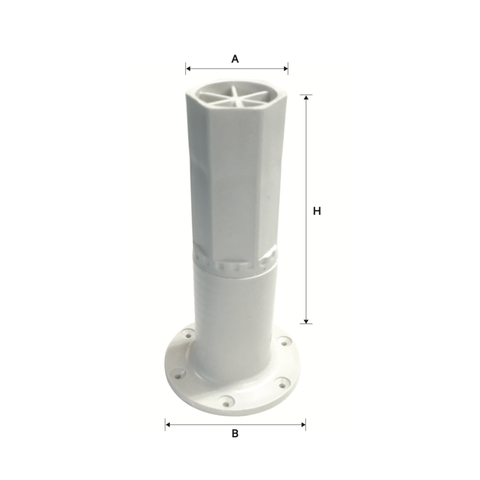 PVC LEG - 4"