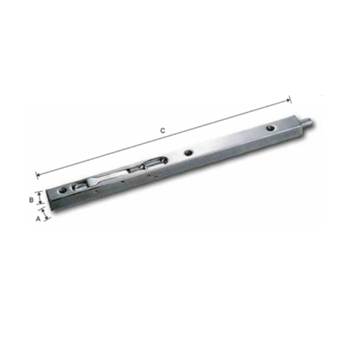 STAINLESS STEEL SPRING FLUSH BOLT WITH BOX