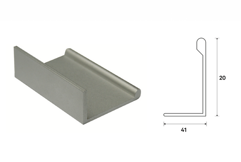 T105 PROFILE HANDLE - 2.5 METRES