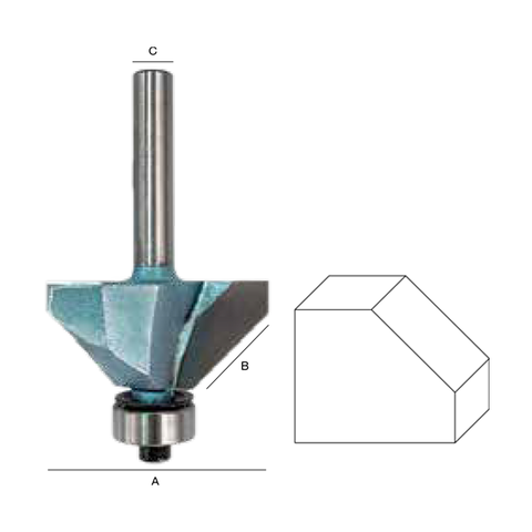 45° CHAMFER BIT