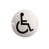 "DISABLED" SIGN PLATE SUS304