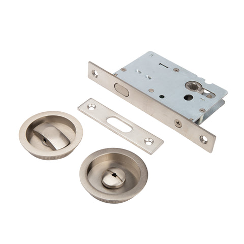 PRIVACY LOCK SET FOR POCKET DOOR