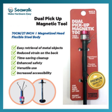 DUAL PICK UP TOOL - 700MM BLACK