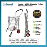 GROCERY UTILITY SHOPPING TROLLEY