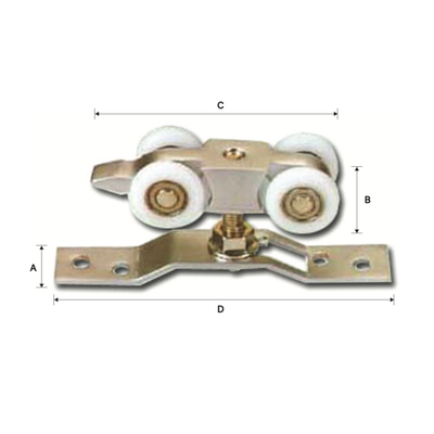 #201 SLIDING DOOR ROLLER