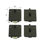SD31/41 HEAVY DUTY ROLLER GUIDE (1T/1B)