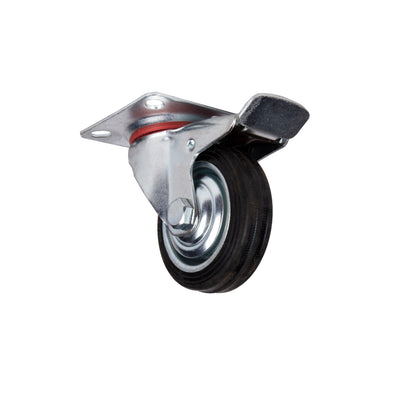 INDUSTRIAL CASTOR WITH STOPPER