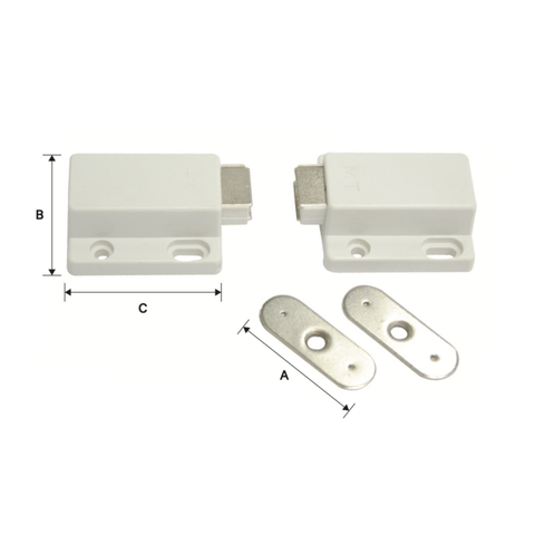 ML004 SINGLE MAGNETIC CATCH