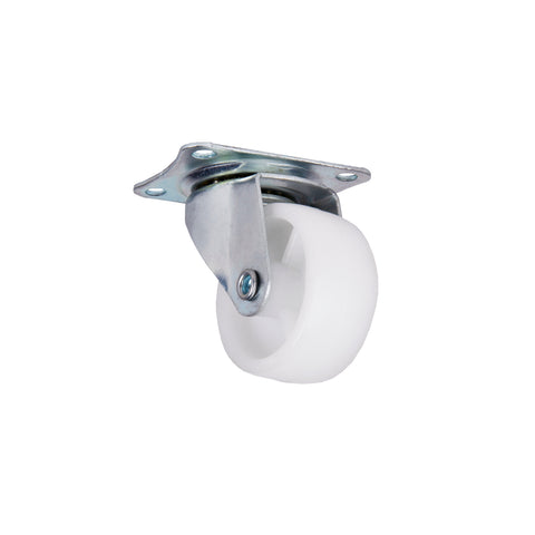 NYLON CASTOR - SWIVEL (PLATE)