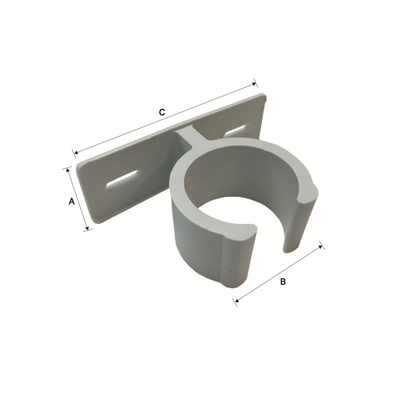 CLIP FOR PVC LEG