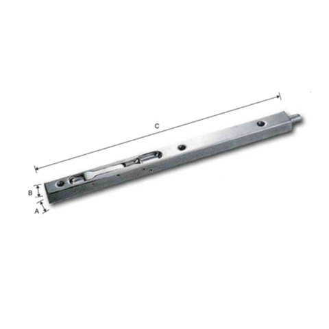 STAINLESS STEEL SPRING FLUSH BOLT WITH BOX