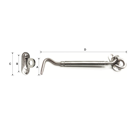 STAINLESS STEEL WINDOW HOOK