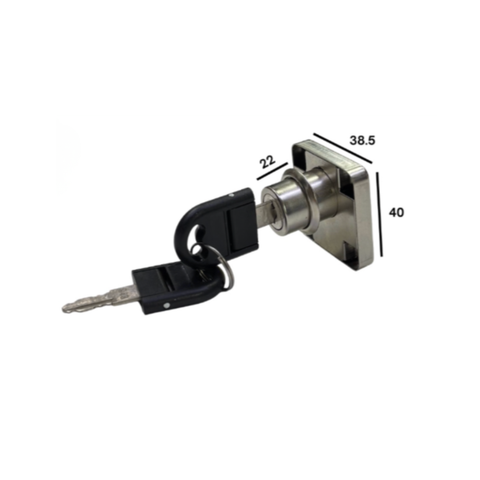 "SW" DRAWER LOCK #138 22MM