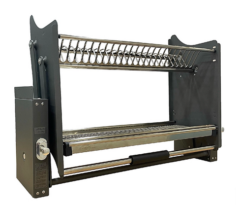 UP AND DOWN STORAGE KIT ELEVATOR WITH BASKET - ALUM