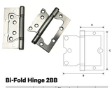 BI-FOLD HINGE 2BB - STAINLESS STEEL