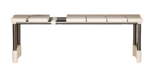 FLEXIBLE VERTICAL STORAGE RACK, LENGTH: 54-75CM
