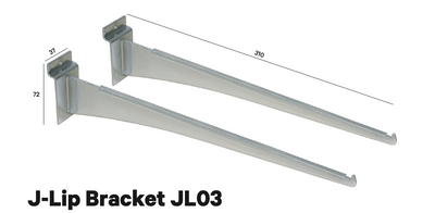 J-LIP BRACKET JL03 - 300MM