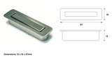SW2990 DOOR HANDLE