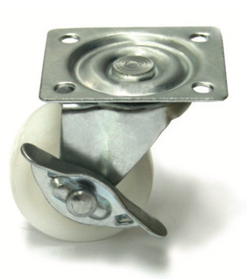 NYLON CASTOR WITH STOPPER