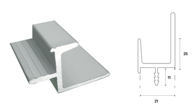 T3559 PROFILE HANDLE - 2.5 METRES