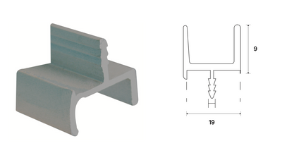 T3551 PROFILE HANDLE - 2.5 METRES