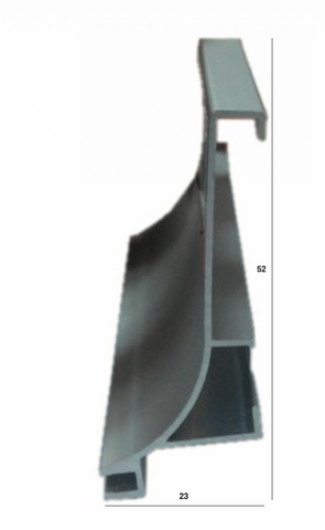 J515 ALUMINIUM PROFILE 3.0 METRES - MATT