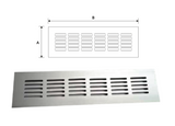 ALUMINIUM VENTILATION COVER - 5 HOLES