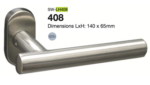 SW-LH408 LEVER HANDLE - STAINLESS STEEL