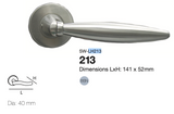 SW-LH213 LEVER HANDLE - STAINLESS STEEL