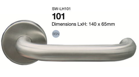 SW-LH101 LEVER HANDLE - STAINLESS STEEL