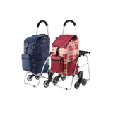 SHOPPING TROLLEY WITH CHAIR