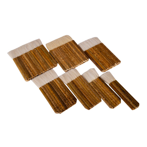 VARNISH BRUSH BAMBOO HANDLE