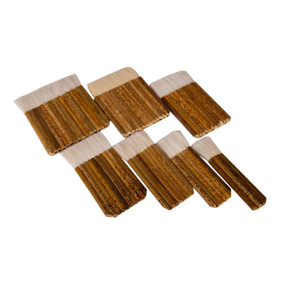 VARNISH BRUSH BAMBOO HANDLE